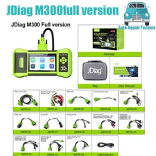 Genuine Jdiag Motorcyle Scanner OBD2 Full System Diagnostic Fault Code Reader US