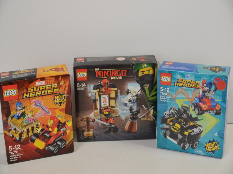 Lego Ninjago 70606 und Super Heroes 76072 und 76092 in OVP ungeöffnet Lego Ninjago 70606 und Super Heroes 76072 und 76092 in OVP ungeöffnet