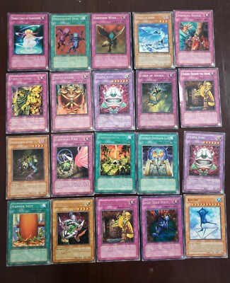 Lot of Rare and Uncommon Yugioh Foil Cards