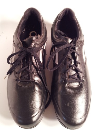 Adidas Adizero Tour Herren Golfschuhe schwarz Größe 9,5 Med Silber Spikes gebraucht - Bild 9 von 15