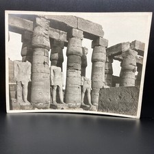 Vintage Photograph Luxor Ramessess Egypt 7x9" Galifi Crupi Studio