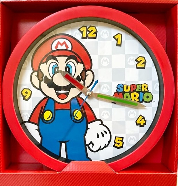 KOG GOODS/MARIO CLOCK/木製壁掛け時計/スーパーマリオ Nintendo Super Mario Wall Clock | eBay