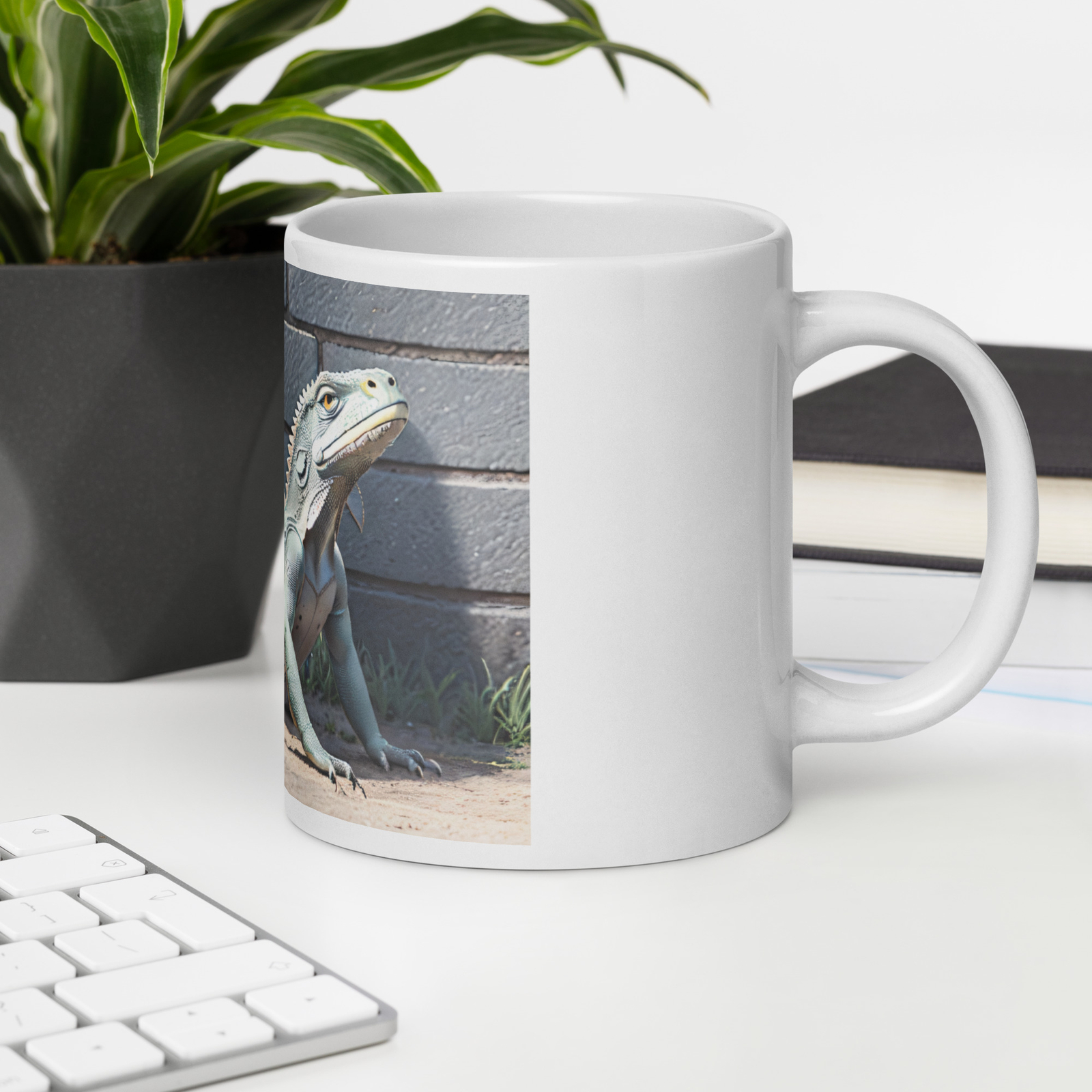 Animal mug cup Iguana Microwave Dishwasher Safe Coffee Gift Kitchen ...