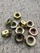 1/2”x20 Safety Wire Nut Drilled For Safety Wire,  10 Pcs.