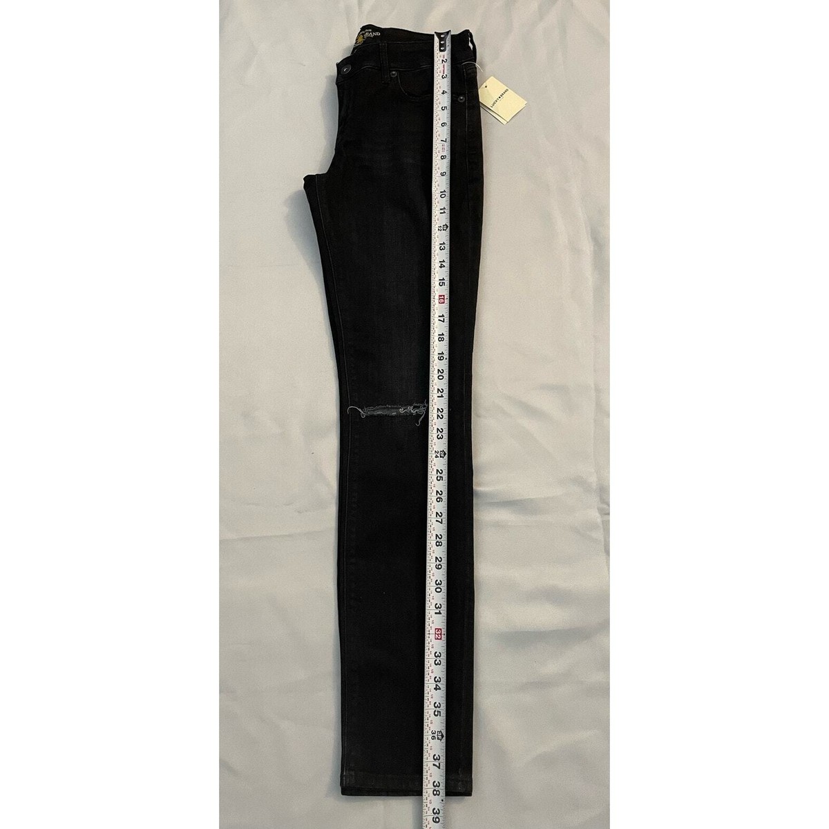 Newt LUCKY BRAND Mid Rise Curvy Fit Womens 2/26 Black Lolita