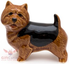 Porcelain Figurine of the Norwich Terrier Dog