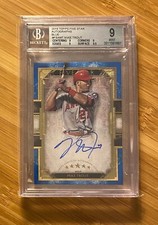2018 Topps Five Star Autograph MIKE TROUT Blue #19/25 On-Card Auto ANGELS