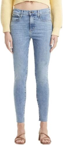 Levi's Jeans Damen 720 Hochhaus super dünne Jeans 5 Taschen blau 27W 28L - Bild 1 von 10