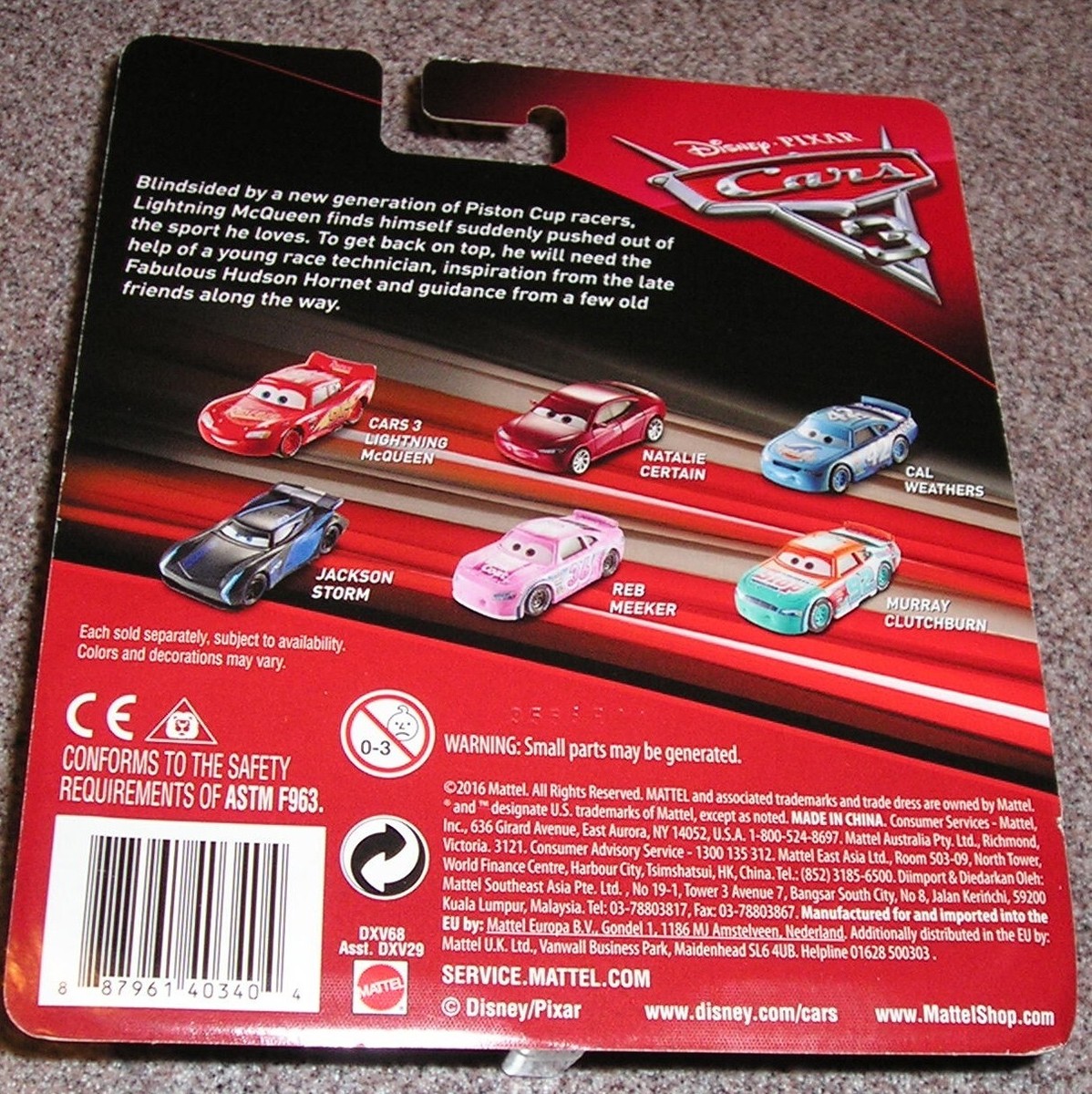 Disney Pixar Cars 3 Buck Bearingly View Zeen NIP Mattel DXV68 | eBay