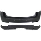 New Set of 2 Front Upper & Lower Bumper Covers Fits Chevrolet Equinox