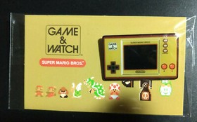 Nintendo Game and Watch Super Mario Bros with Japan Exclusive PIN RARE