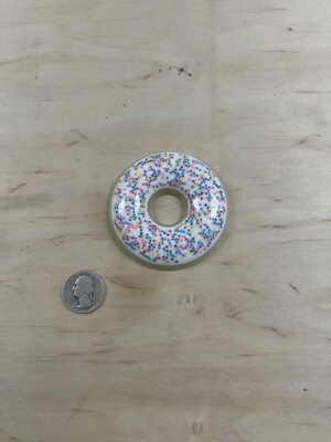 Citizen E Industries BAFG GlowNutZ - Glow in the Dark Donut Pocket Piece / Bead
