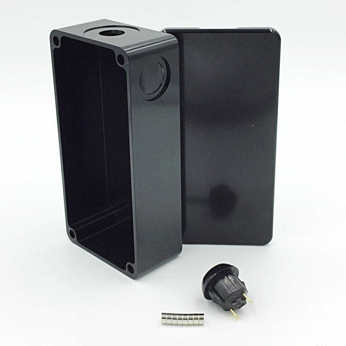 CNC Anodized Aluminum Box Enclosures 100x50x31-mm w/ Otto P9 Snap