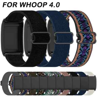 Elastic Nylon Loop Strap For Whoop 4.0 Smart Watch Band Wristband Fitness Band