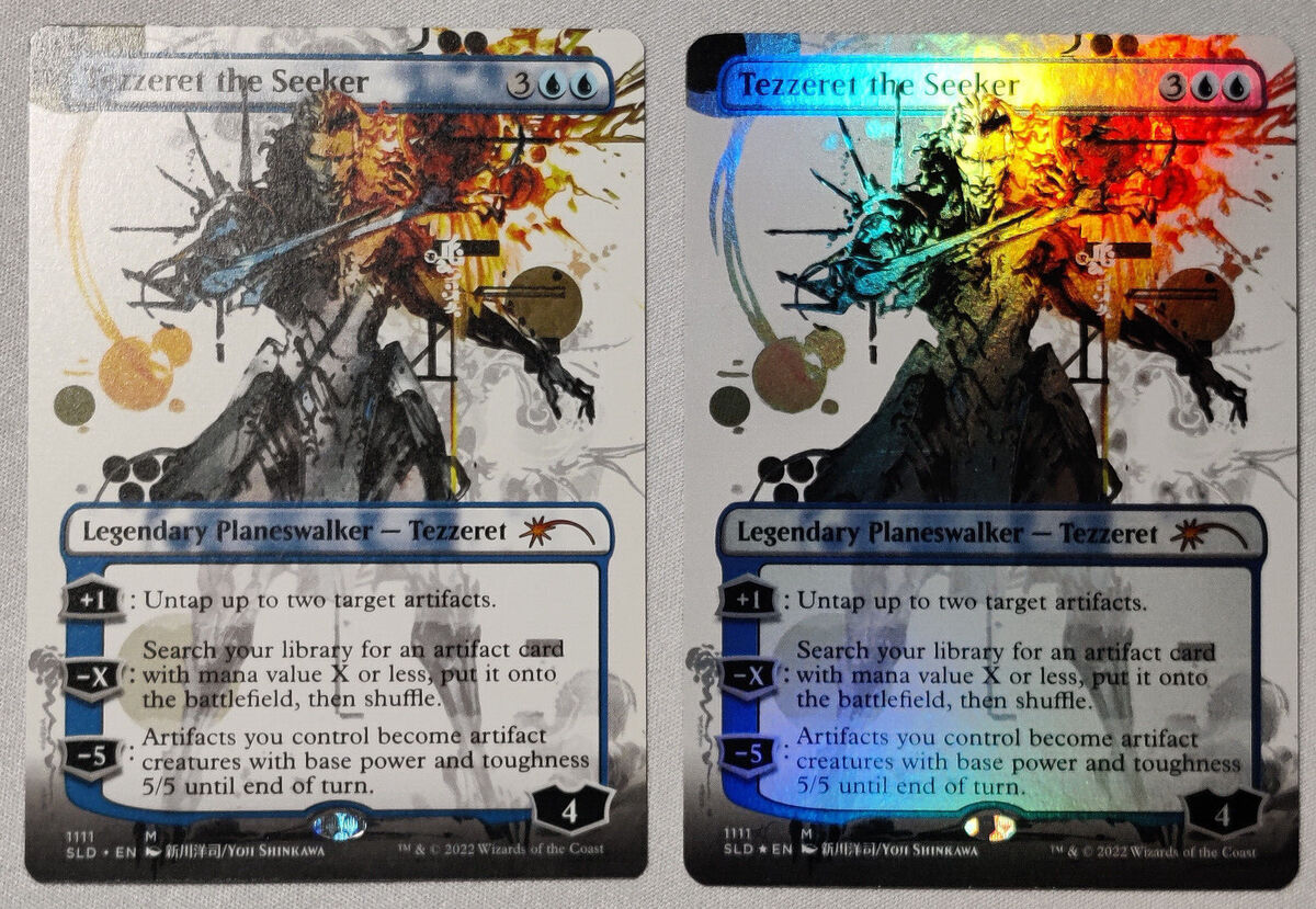 MTG Secret Lair Tezzeret the Seeker -SLD Yoji Shinkawa MTG Secret Lair Tezzeret the Seeker -SLD Yoji Shinkawa