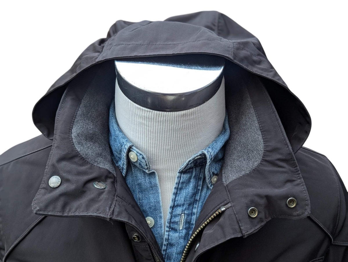 Hackett Velospeed Field Jacket S Dark Brown Polyester