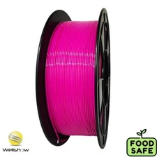 WELLSHOW PLA Filament 1.75mm Magenta PLA Food Safe 3d Printer Filament,2.2lbs