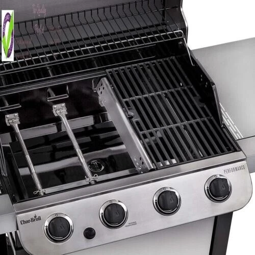 Char-Broil 463377319 Performance 4-Burner Cart Style Liquid Propane Gas Grill, S - Image 3 of 4