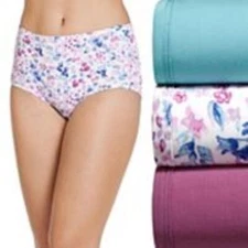 Jockey Modal Stretch Supersoft Brief Pantie 3 Pack Style 002073 Size 9 XXL NWT