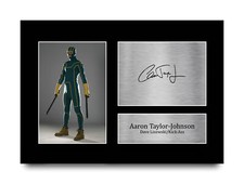 A Taylor-Johnson Kick-Ass Gift Idea Signed Autograph Picture Print to Movie Fans