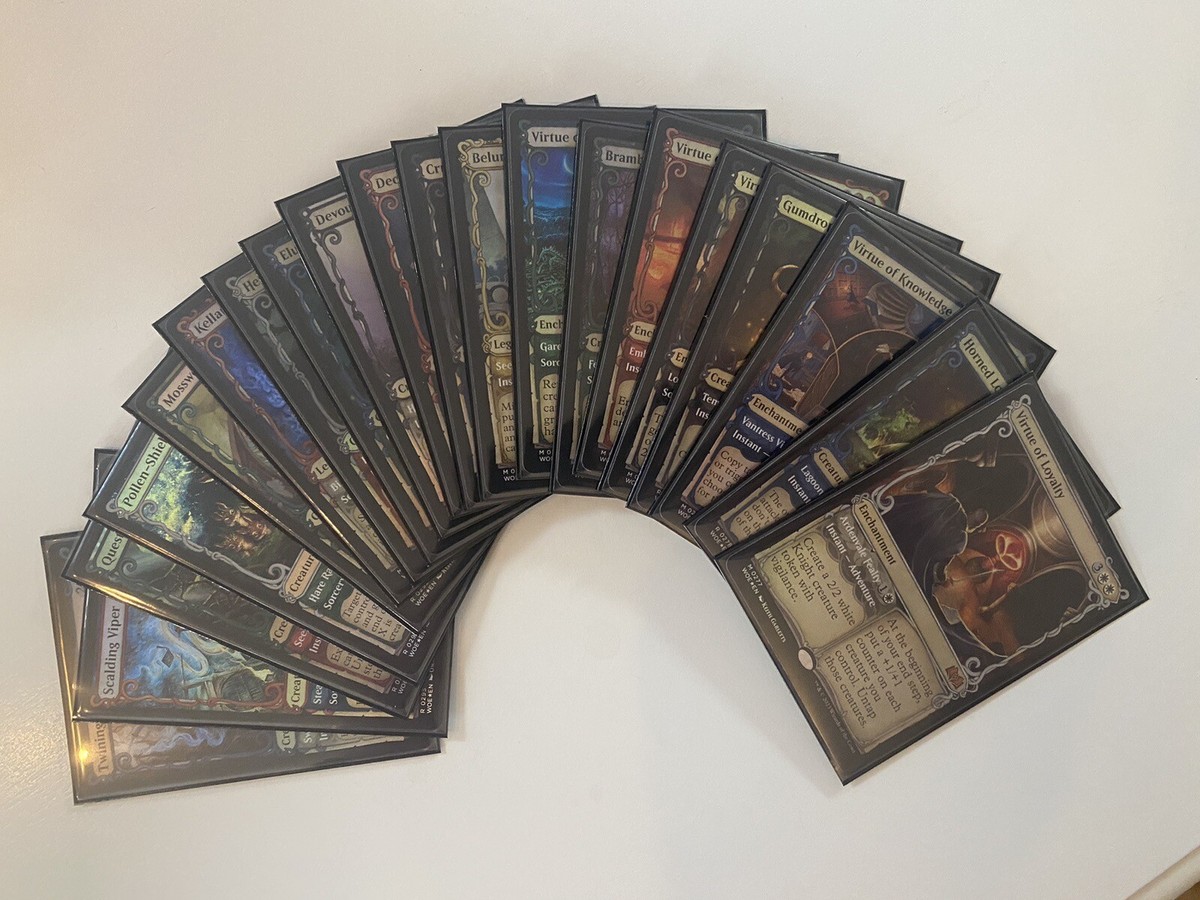 MTG Complete Set *Foil* Showcase (20/20) Wilds Of Eldraine NM/MT