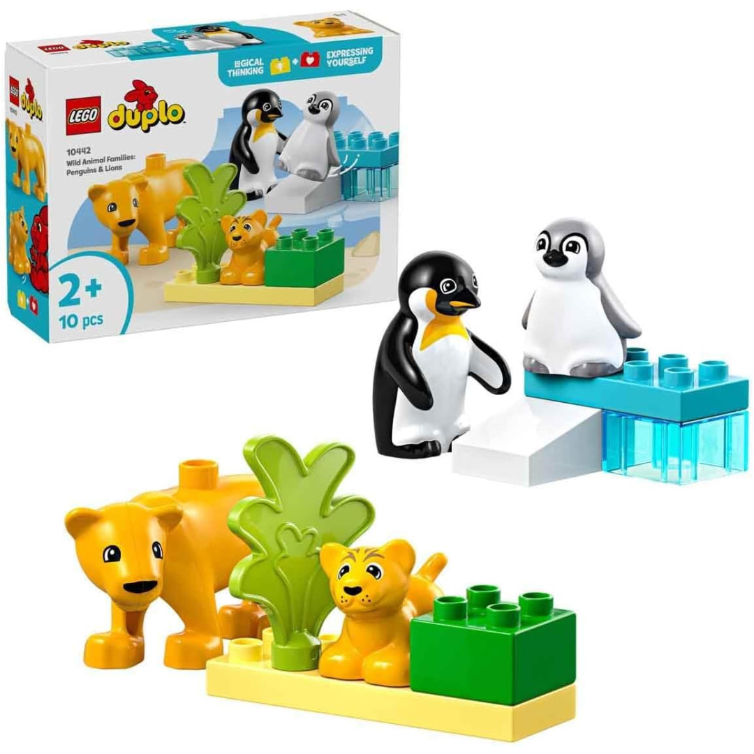 Lego Duplo Lions Lot - Lioness and Cub Minifigures - Image 2