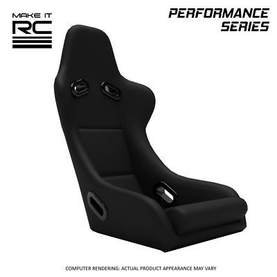 Make It RC GRS 300 Racing Seat for 1/10 Scale RC Car and Truck (Large Size)