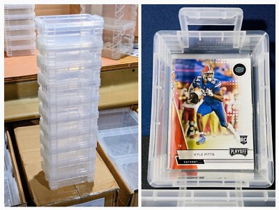 Card Storage Box Vaults (6-Boxes) FOR SLEEVED CARDS (Each Holds 50) STACKABLE | eBay Card Storage Box Vaults (6-Boxes) FOR SLEEVED CARDS (Each Holds 50) STACKABLE | eBay