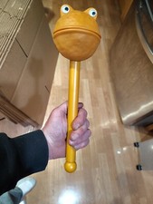 Rare LEX Puppet on a Stick Frog puppet by Educational Insights Vintage