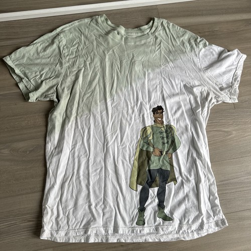Disney Princess and the Frog Prince Naveen Dip-Dye T-Shirt - BoxLunch 3X Unisex