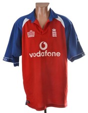 ENGLAND 2000'S CRICKET SHIRT JERSEY ADMIRAL SIZE XL ADULT