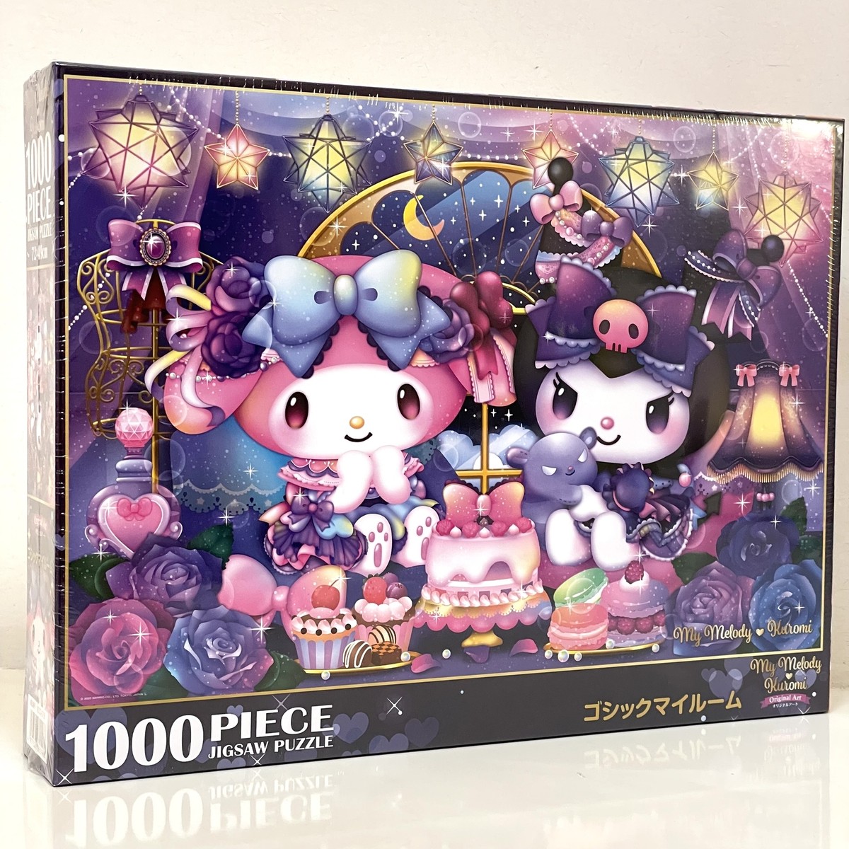My Melody Kuromi Gothic My Room 1000 Piece Jigsaw Puzzle
