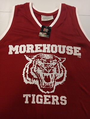 Vintage Morehouse College Maroon Tiger Varsity Jersey Throwback Jersey ...