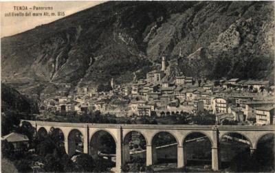 CPA AK TENDA Panorama ITALY (499963)