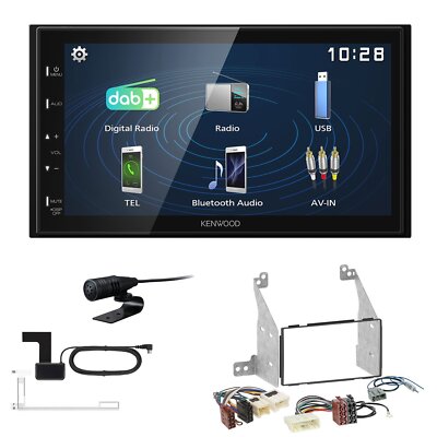 Kenwood 2DIN DAB+ Autoradio für Nissan Pathfinder III 2004-2013