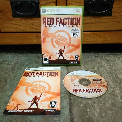 Rote Fraktion: Guerilla (Microsoft Xbox 360, 2009) komplett mit Handbuch