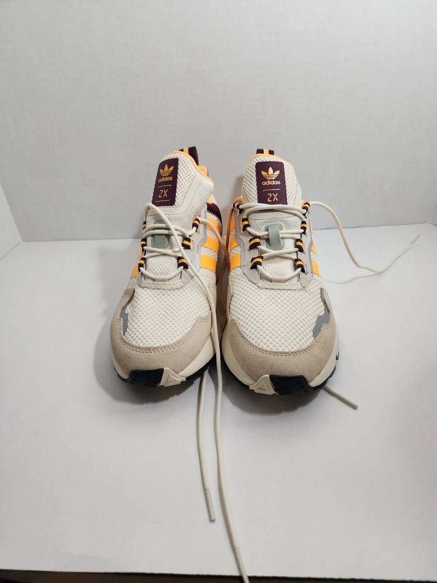 Adidas ZX 1K Boost Wonder White Solar Gold W for sale | eBay