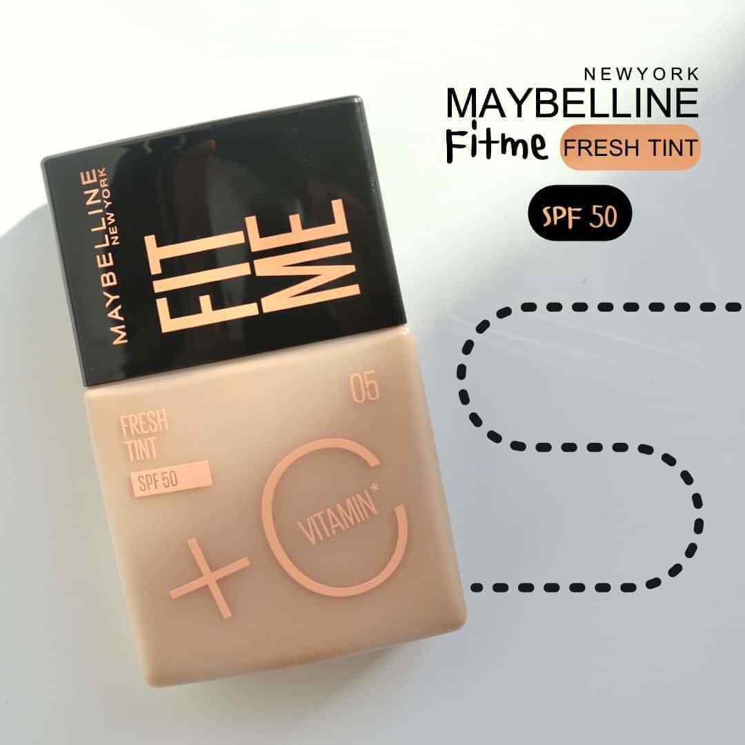 MAYBELLINE Fit Me Fresh Tint SPF 50/PA+++ 30ML with Vitamin C in