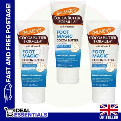 PALMER’S Palmer's Cocoa Butter Formula Foot Magic Cream - Foot scrub (3 pack X 60g)