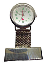 Montre pendentif,blouse , infirmiére ou autre ; fonctionne, ; NEUVE DE STOCK.