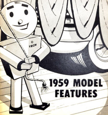 1959 Chrysler Service Reference Book 1959 Model Features No. 103