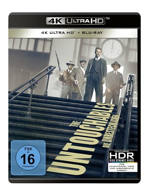 The Untouchables - Die Unbestechlichen - 4K Ultra HD + Blu Ray - NEU + OVP