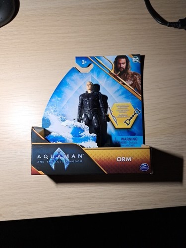New Aquaman & The Lost Kingdom 4" Orm Small Toy Figure With Accessories - 第 1/2 張圖片