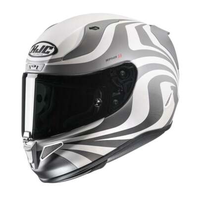HJC RPHA 11 Motorcycle Pinlock ACU Full Face Helmet - Eldon MC10SF White