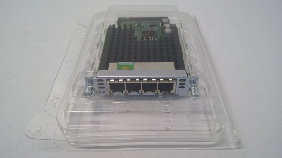 Cisco VIC3-4FXS/DID Quad Port Voice Fax Interface Module 800-33583-01 New - Image 3 of 3