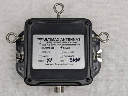 ULTIMAX 4:1 CURRENT BALUN 3KW - Photo 1 sur 2