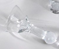 644428 Formano Ersatzglas FüR Kerze Glasaufsatz 15Cm HäNgend Tropfen