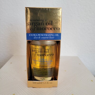 OGX Renewing + Argan Oil Of Morocco Extra Penetrating Dry/Course Hair 3.3 Fl. Oz