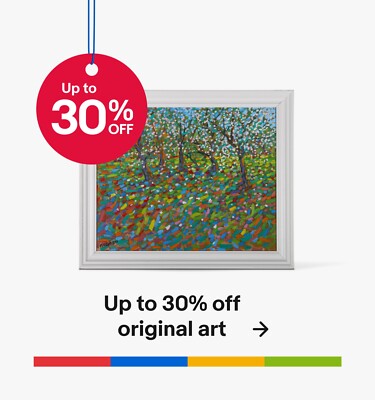 Up to 30% off original art