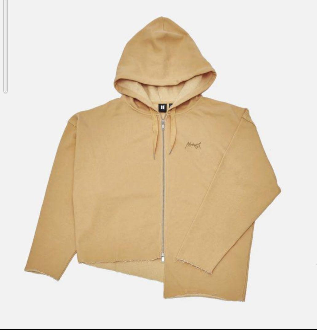 BTS ARMYST ZIP-UP HOODY YELLOW XL  ジョングク ARTIST MADE COLLECTION BY BTS [JUNG KOOK] ARMYST ZIP-UP